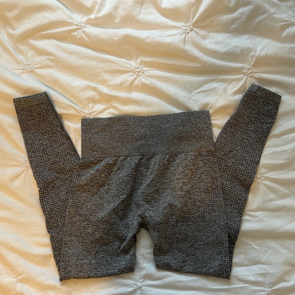 Gymshark Vital seamless leggings Smokey grey marl - Picture 3 of 3